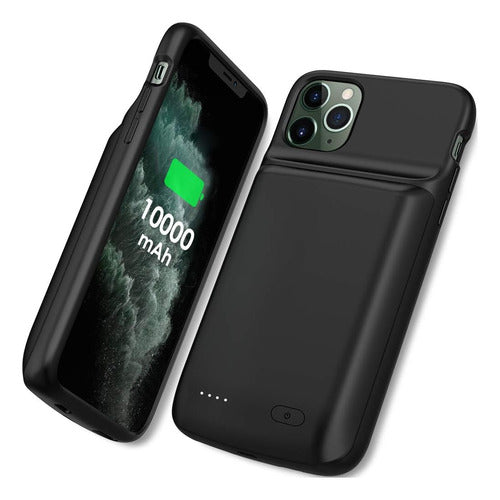 NEWDERY Battery Case for iPhone 11 Pro Max Black 10000mAh 0