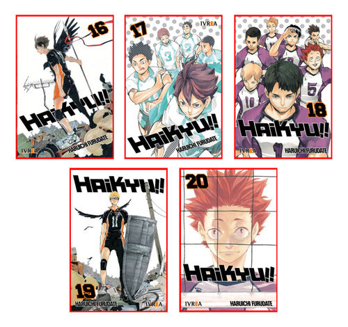 Ivrea Haikyu!! Combo 16 A 20 - Manga 0