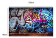 5x3ft Graffiti Pared Moto Vinilo Fotografía Telones De Fondo 4