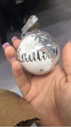 Personalized Christmas Baubles Set 3