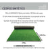 GramaGreen Artificial Grass Synthetic Turf Roll 25mm 7