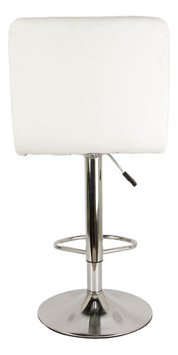 High Upholstered Breakfast Bar Stool 3