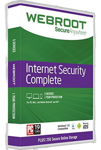 Software Webroot Internet Security Complete + Antivirus 2017 0