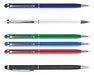 10 Metallic Slim Touch Pens with Engraving 0