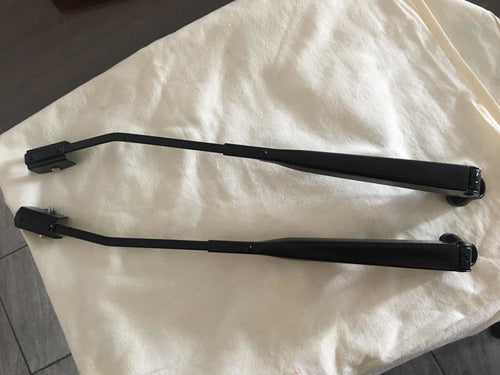 Buffalo Black Metal Windshield Wiper Arms 1