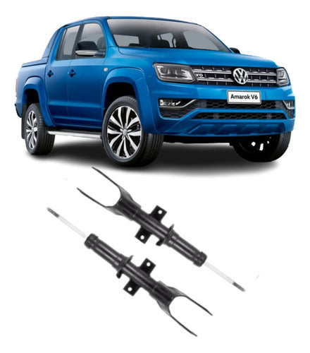 Kit X2 Amortiguadores Vw Amarok Año 2014 0