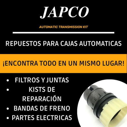 JAPCO USA Automatic Transmission Filter for Jeep Grand Cherokee 4.0L / V8 5.2L 1