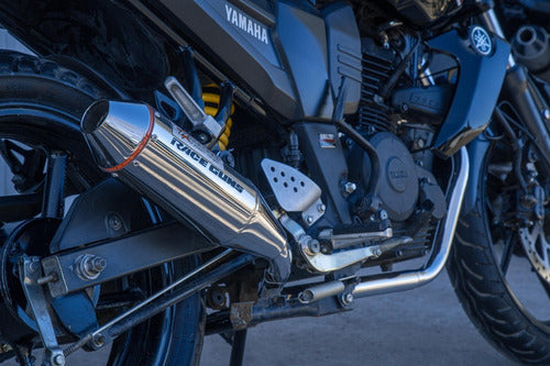 Escape Stage 3 Yamaha Fz 16 Cromado Paolucci -fabrica- 7