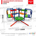 Premium Reinforced Children's Carousel with 4 Seats - Real Photos 17