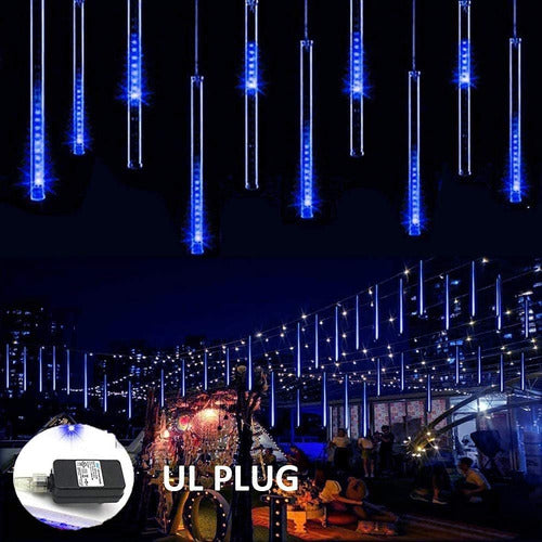 Kordain Outdoor Christmas Lights - Rain and Meteor Shower Design 1