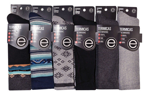 Elemento Thermal Socks for Men Ski Art 730 0