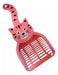 SHOPFINITY Cat Sanitary Scoop with Pink Tail Design 0