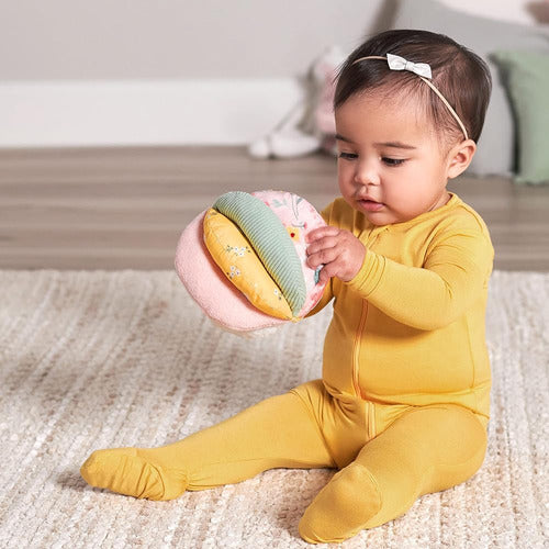 Pelota Sensorial De Desarrollo Para Bebés Gerber Con Sonajer 2