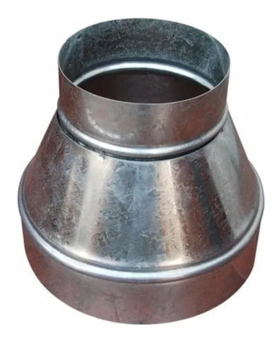 Galvanized 10 to 6 Inch Reducer for Stoves 0