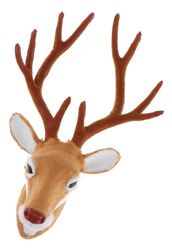 10 '' Deer Head Stuffed Animal Toy Para Crianças Presentes 2