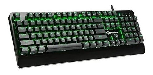 Teclado Gamer 100% Mecanico Retroiluminado Premium Meetion 1