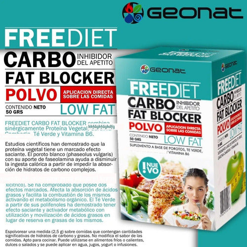 FREEDIET Carbo Fat Blocker by Geonat Provefarma 5