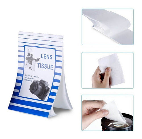 Bloco De Papel Para Limpeza De Lentes Câmera 1