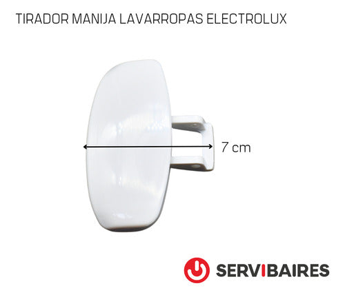 Electrolux Tirador Manija Lavarropas EW500 EW807 2