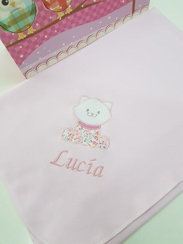 New Baby Personalized Cotton Baby Blanket 3