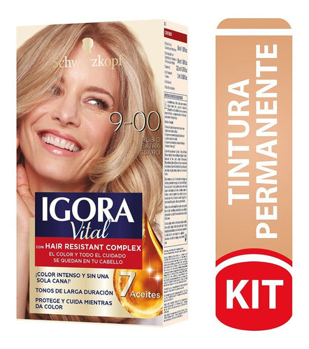 Igora Vital 9-0 Color Rubio Extra Claro 0