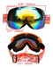 Possbay Ski/Snowboard Goggles with Case - UV Protection, Anti-Fog, Adjustable Strap 6