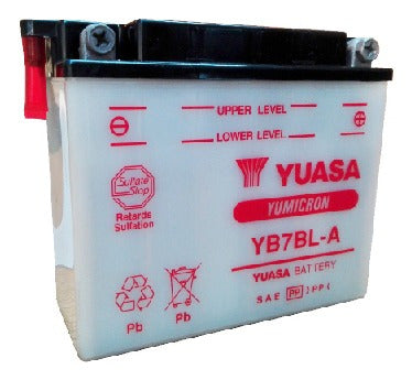 Bateria Moto Yuasa Yb7bl-a Compatible    Con 12n7a-3a Yuasa 0