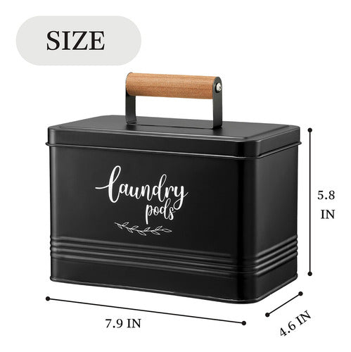 Perfnique Laundry Room Capsule Container and Organizer 2