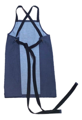 AyA Home Deco Unisex Tokyo Jeans Kitchen Apron Set + 2 Dish Towels 3