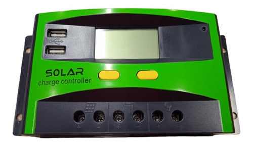 Regulador De Voltaje 30a Con Display Y Usb 0