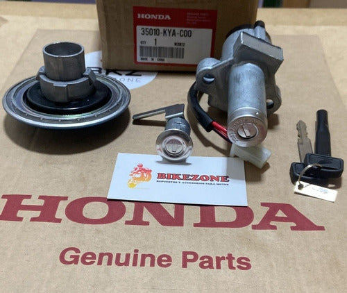 Honda GLH 150 Gaucha Original Lock Cylinder Key Kit 2