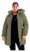 Women's Plus Size Long Jacket Hooded Warm Waterproof 17