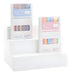 MegaShop Pack 6 Fluorescent Highlighters with Transparent Case - 5mm 0