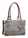 Myra Bag S1151 Bolsa De Lona Con Diseño De Hojas 0