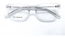 Gatizzoni Transparent Square Frame Glasses for Men Unisex Fashion 7