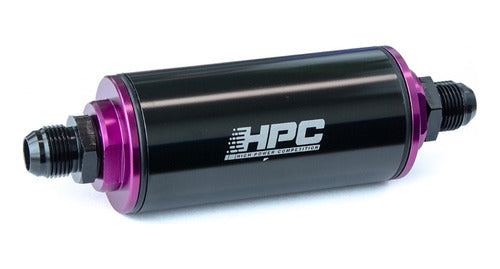 HPC Filtro De Combustible AN 8 100 Micrones Negro 1