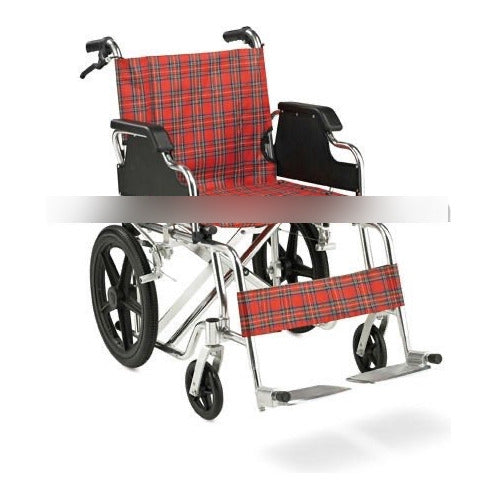 Aolike Manual Wheelchair with Brakes on Handles 0