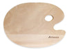 Artmate Oval Wood Palette for Painting 30x40 0