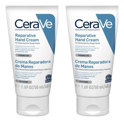 CeraVe Hand Repair Cream Combo X2 - 50 Ml 0