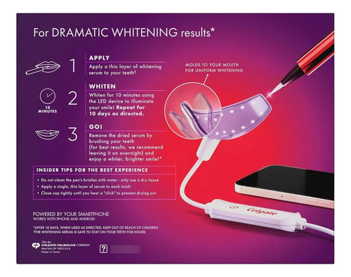 Colgate Optic White ComfortFit LED - Teeth Whitening Kit 1