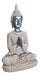 Generic Silver Sitting Buddha in Lotus Position - 16 cm Buddha Praying 1