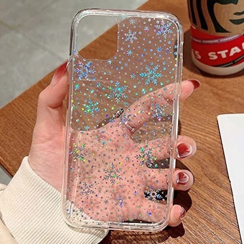 SmoBea Transparent Snowflake Case for iPhone 11 1