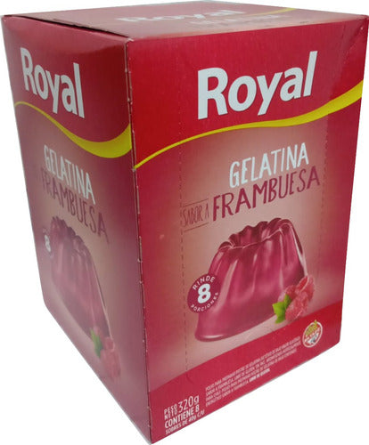 Royal Raspberry Jelly Gluten-Free 8x40g 1