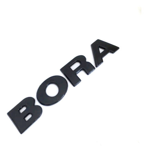 Volkswagen Bora Black Piano Glossy Badge 0