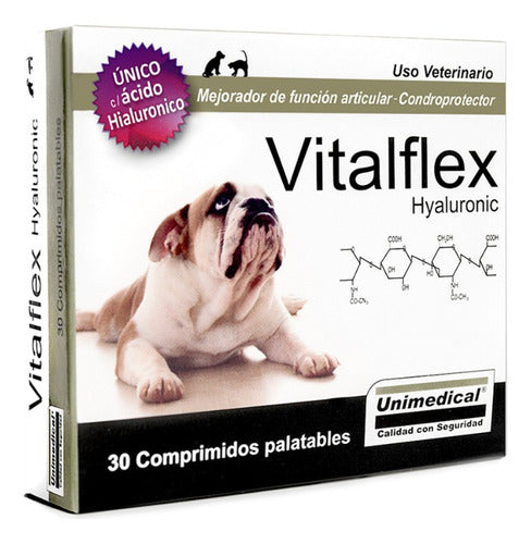 Vitalflex Alimento Suplemento 30 Comp. Condoprotector 0