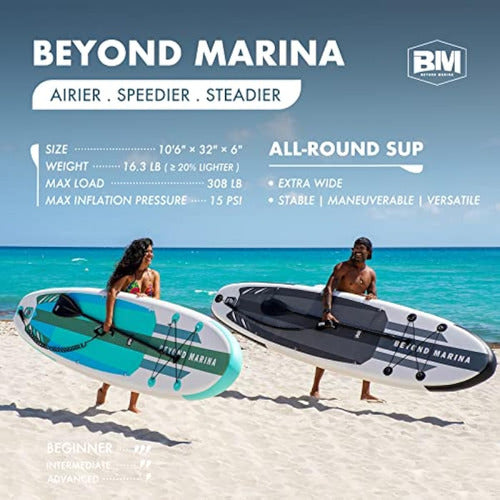 Beyond Marina Inflatable Paddle Board, Stand Up Paddle Board for Adults 1