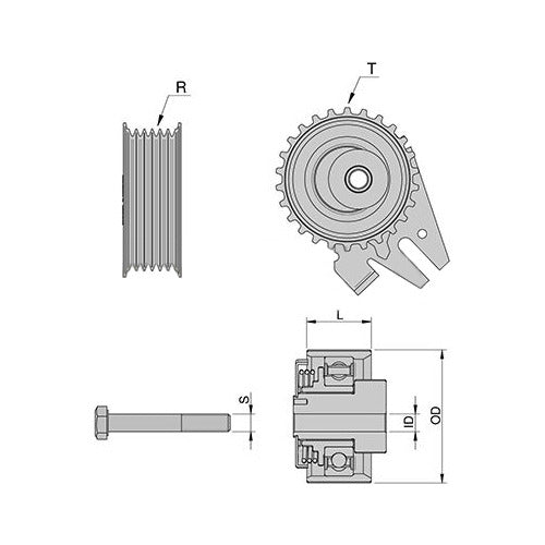 Ruleman Tensor Pk Mitsubilli L200 Triton 3.5 24v V6 2008 0