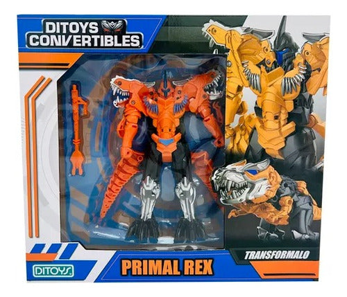 Ditoys Convertibles Primal Rex Robot Dino 0