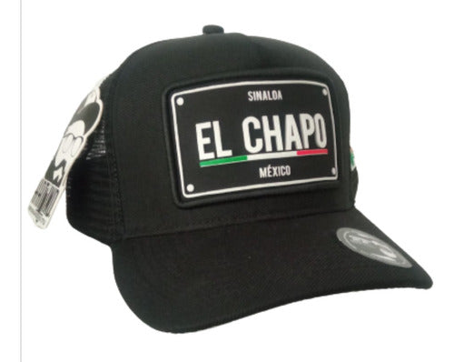 El Chapo Cartel Sinaloa Mexico Flag Tracker Cap 0