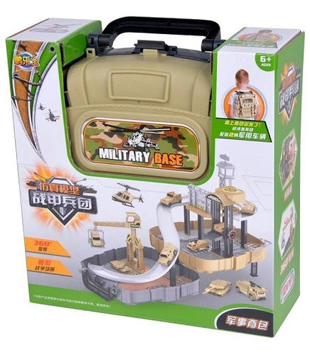 Deluxe Military War Battleground Toy Set for Children 3-7 Years 9